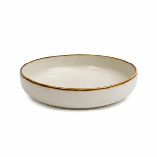 ENSALADERA IND/ PLATO HONDO 19 CMS. (MARFIL) VERBANO CHICAGO