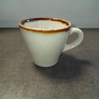 TAZA CAFE MONZA CONICA x 93 CC (MARFIL) VERBANO