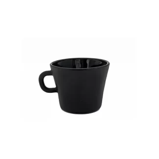 TAZA DE CAFE TANGO 140 ML NEGRA DURAX