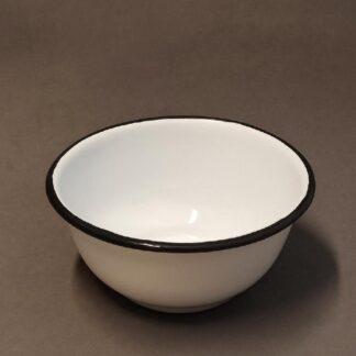 SIN STOCK # BOWL ENLOZADO BORDE NEGRO 18 x 8 CM AXEN