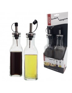 SIN STOCK # SET X 2 ACEITERA PICO METALICO BLISTER