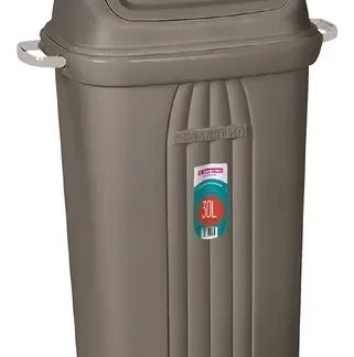 RECIPIENTE RESIDUOS TAPA VAIVEN 30 LTS. COLOR "SAN REMO"