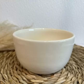BOWL CHICO REDONDO CERAMICA NATURAL 11,5 x 7 CMS. "TANDIL"