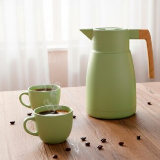 JARRA TERMICA 1 LITRO LISA VERDE WALPLO