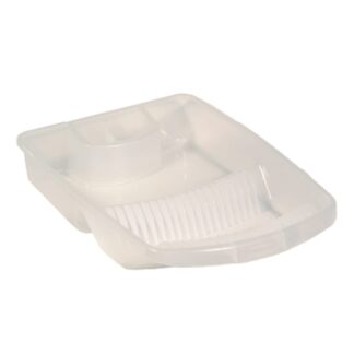 ESCURRIDOR CUADRADO TRANSPARENTE YESI