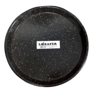 PIZZERA ENLOZADA LIVIANA NEGRA 36 CM