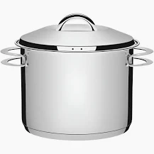 OLLA ALTA SOLAR ACERO INOX TRIPLE FONDO ASA Nº 24 - 9,6 L. TRAMONTINA