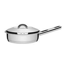 SARTEN SOLAR ACERO INOX. TRIPLE FONDO C/TAPA Nº 24 2,2 L. TRAMONTINA
