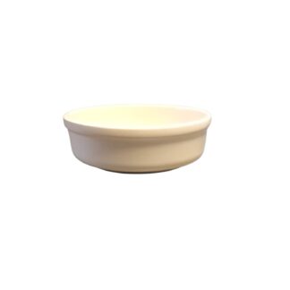 CAZUELA 10 CM CERAMICA BEIGE METEORA.