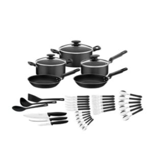 BATERIA DE COCINA LORETO 38 PIEZAS TEFLONADAS TRAMONTINA
