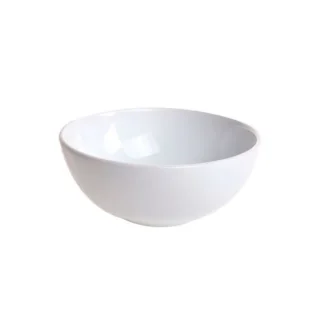 COCOTT/CAZUELA PS 1/2 ESFERA 6 X 3 CMS. BLANCA (300B PS) LINEA GE
