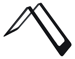 SERVILLETERO METALICO TRIANGULO NEGRO 13 X 8 CMS. LOZAFER