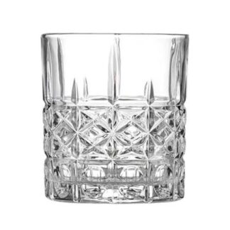 VASO DE CRISTAL LABRADO WHISKY 350 ML CAROL