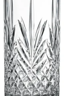 VASO DE CRISTAL LABRADO TRAGO LARGO 350 ML CAROL