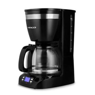 CAFETERA ELECT JARRA VIDRIO 1.25 LTS DIGITAL PROGRAMABLE WINCO