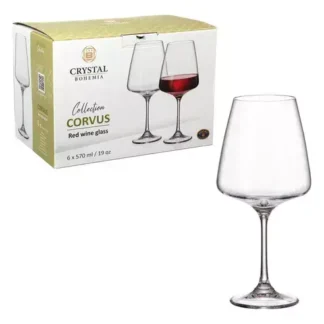 COPA VINO CRYSTAL BOHEMIA CORVUS 570 ML.