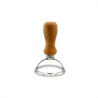 CORTANTE REDONDO P/ SORRENTINO AC.INOX. 6,5 CM. M/MADERA AXEN