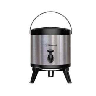 MAXITERMO TERMOLAR ACERO INOX. C/ CANILLA Y PATAS - 6 LITROS
